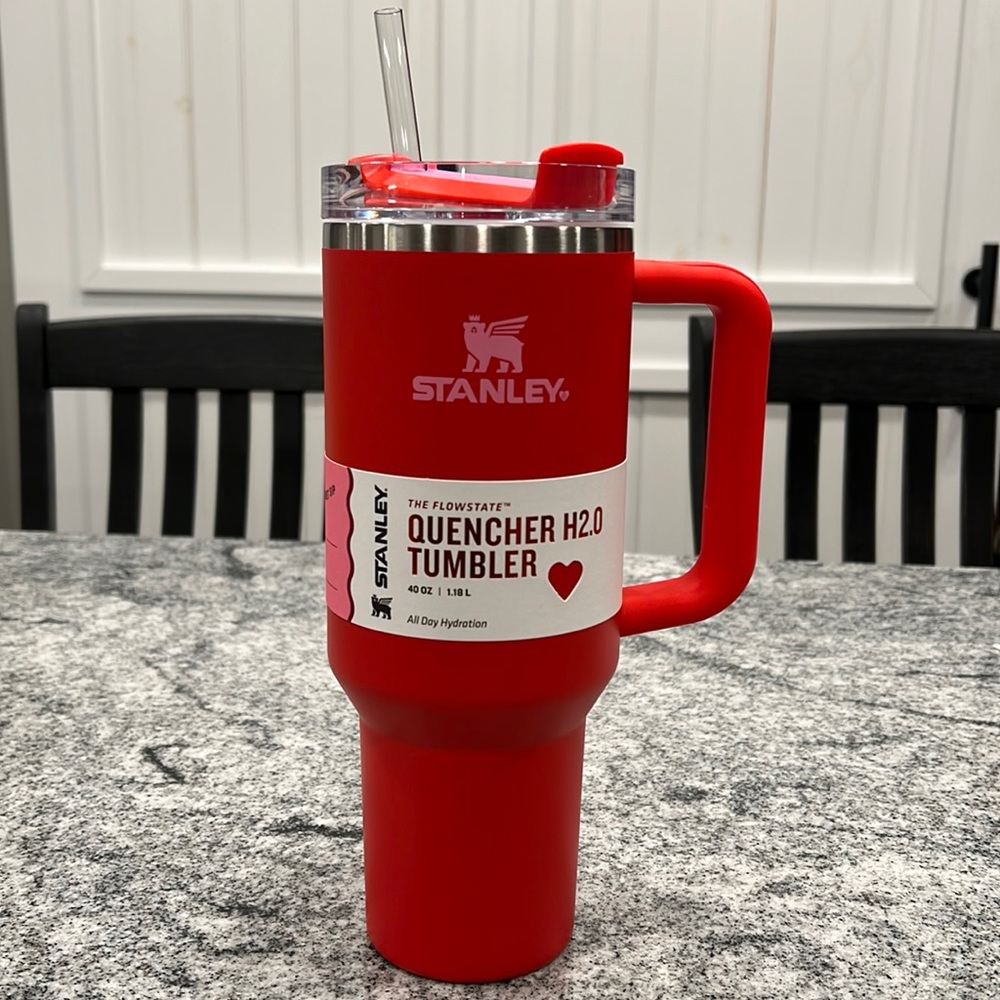 Brand new Stanley 40oz stainless steel tumbler in Target red